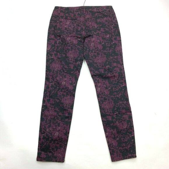 CAbi 159 Twilight Jegging Purple stretchy Skinny Pants - Picture 4 of 8
